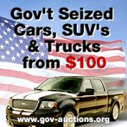 #1 Favorite Source for US Gov't Auto Auctions